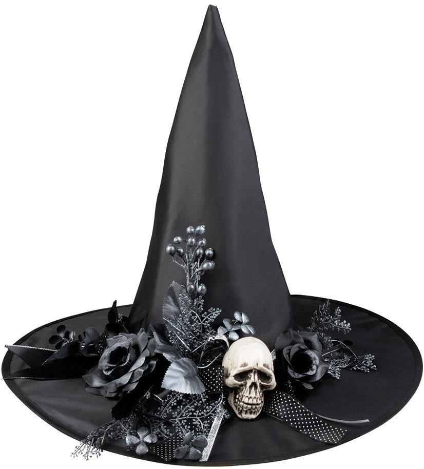 Boland Čarodějnický klobouk černý luxus