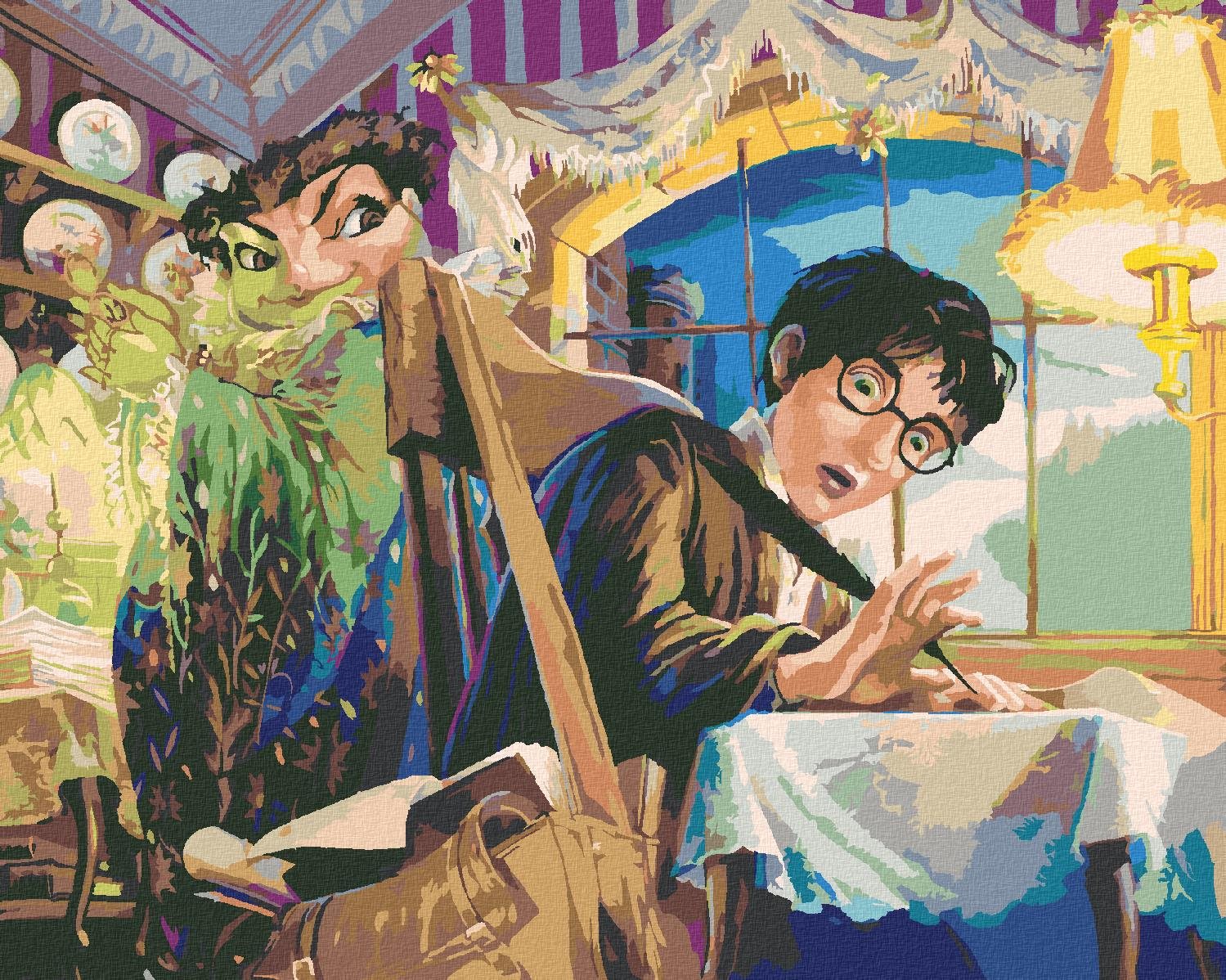 Zuty - Harry potterův trest, 40×50 cm, vypnuté plátno na rám