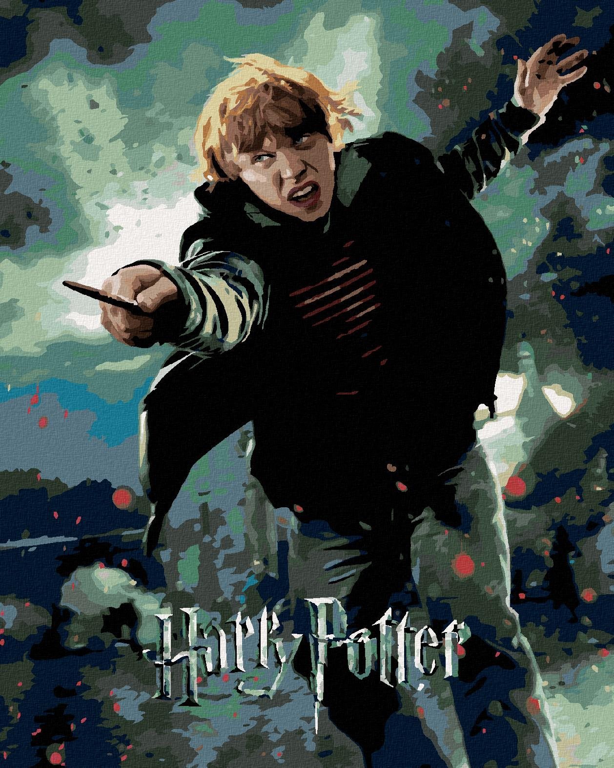 Plakát Harry Potter a relikvie smrti Ron, 40×50 cm, bez rámu a bez vypnutí plátna