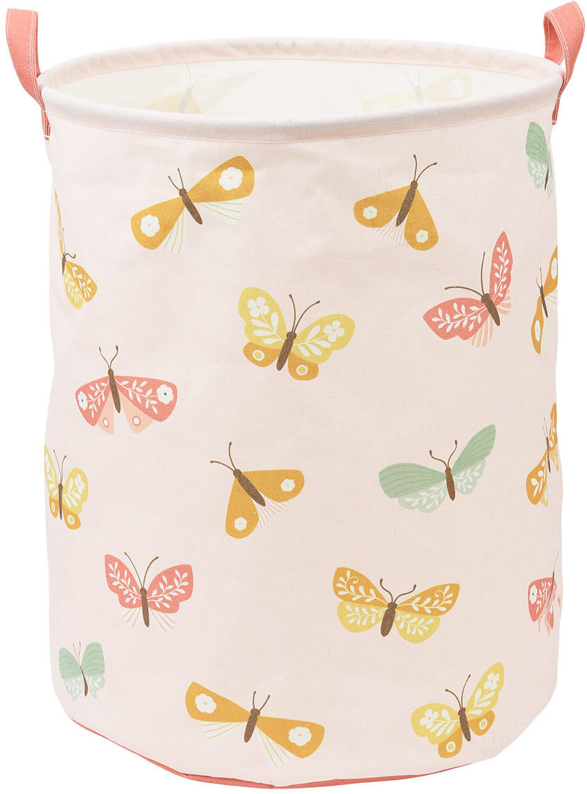 A Little Lovely Company Úložný koš na hračky - motýlci