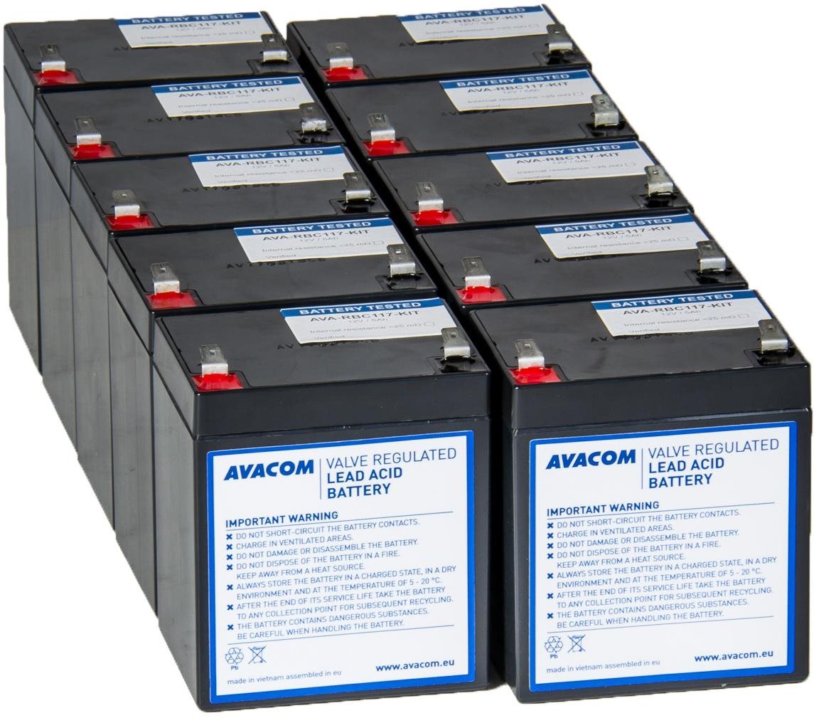 AVACOM RBC117 - kit pro renovaci baterie (10ks baterií)