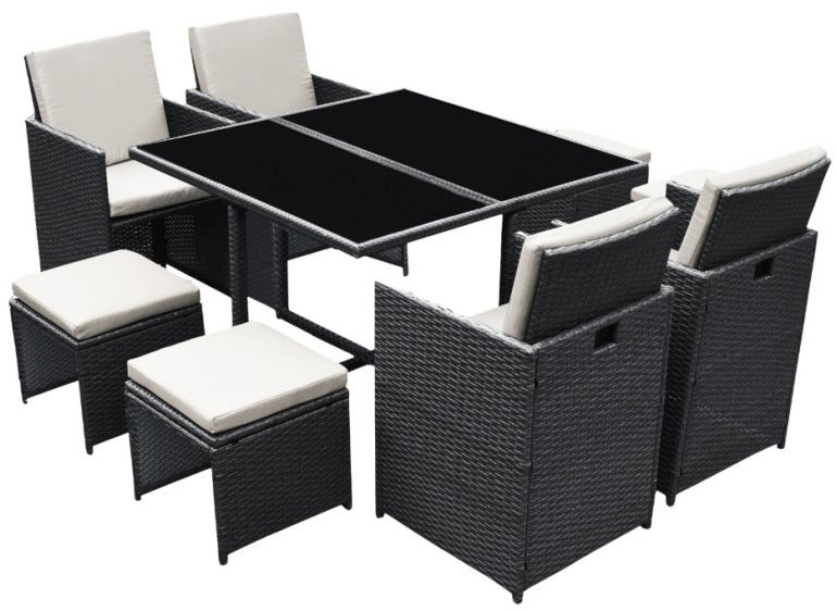 IGOTREND Zahradní nábytek CUBE hnědý