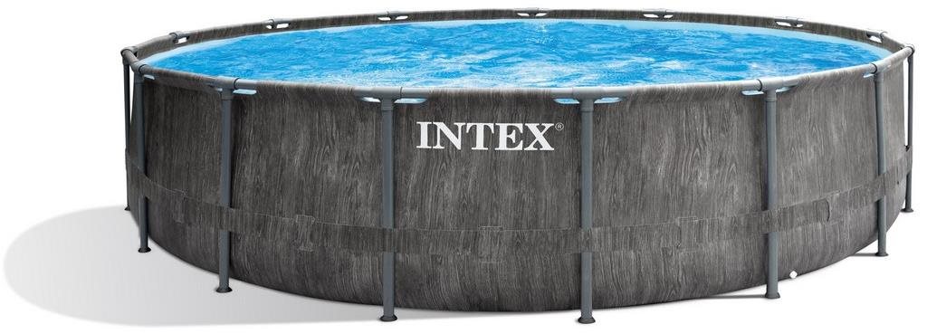 INTEX Bazén s konstrukcí Greywood Premium 4,57 x 1,22m (filtrace, žebřík, podložka, kryt)