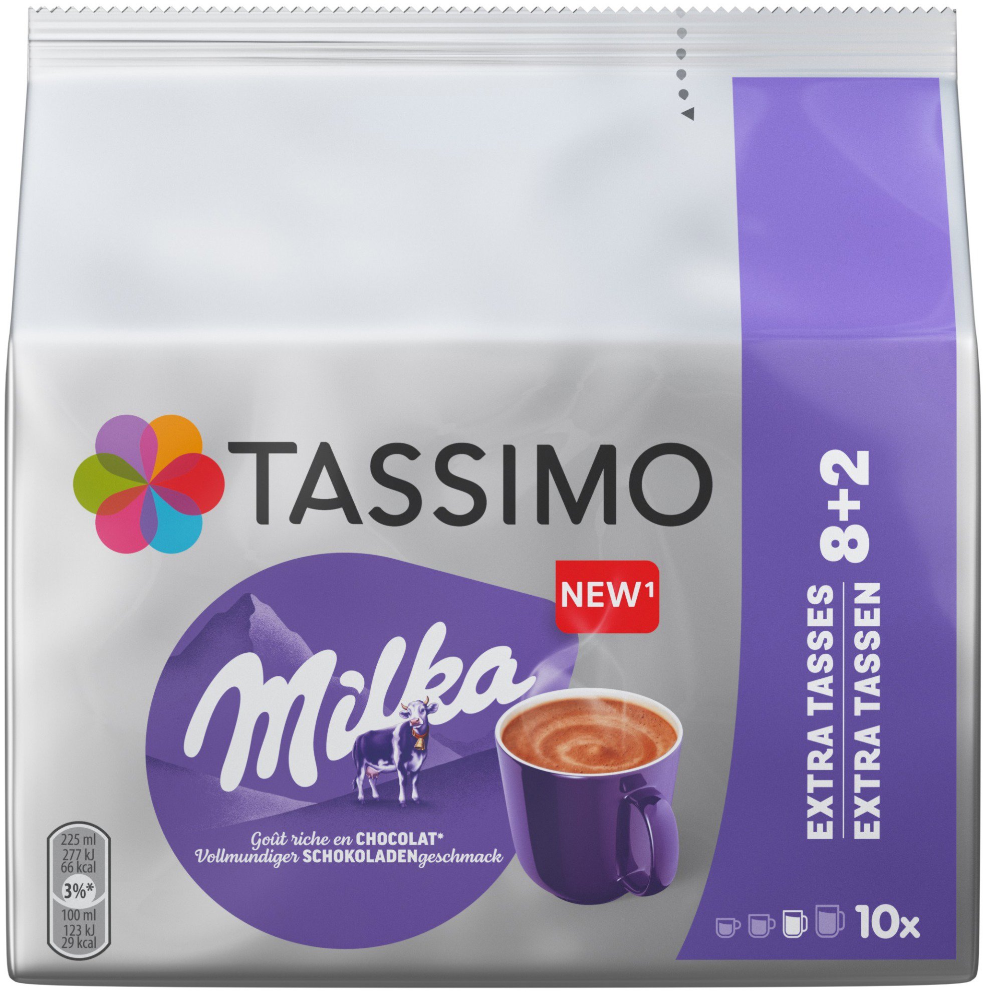Tassimo KARTON 5 x Milka big disc 240g
