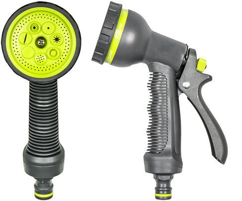 BRADAS Zavlažovací pistole postřikovací 7 funkcí SOFT Lime LE-5102