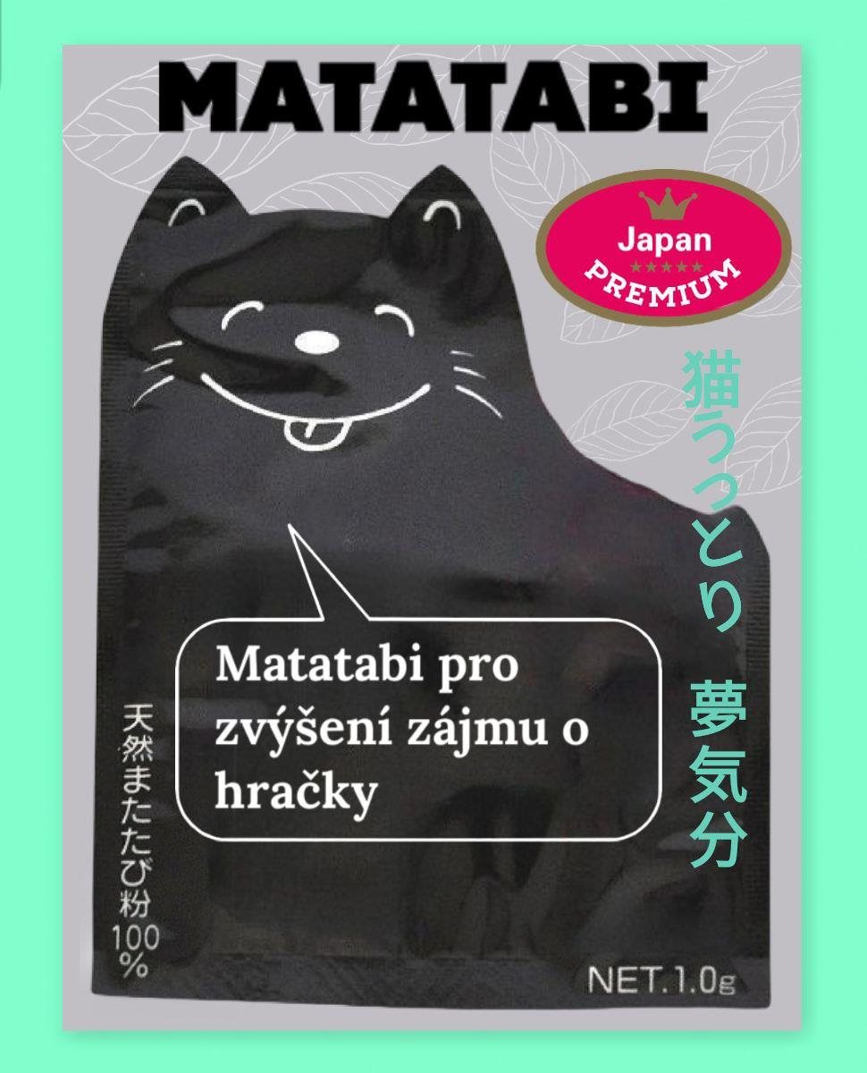 Japan Premium Matatabi pro zvýšení zájmu o hračky, 1 g