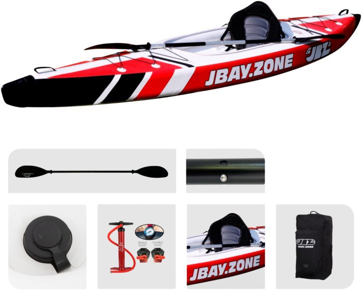 Jbay Zone V-Shape Mono Nafukovací kajak 385 × 80 cm
