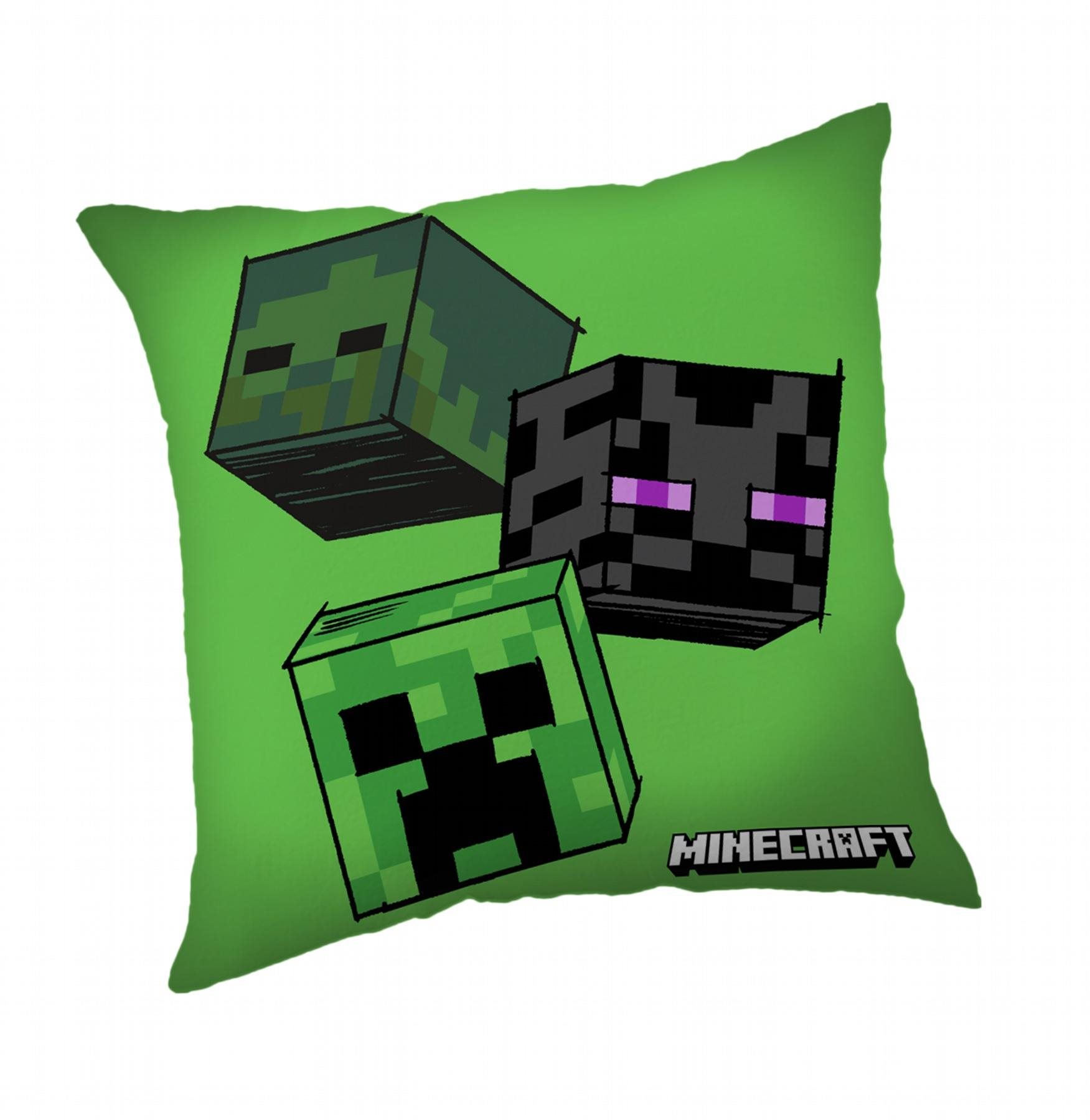 Jerry Fabrics Polštářek Minecraft The Mobs 40 × 40 cm