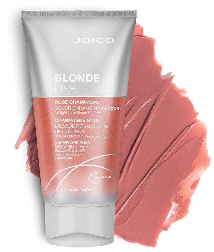 JOICO Blonde Life Color Masque tónující 150 ml Rosé Champagne