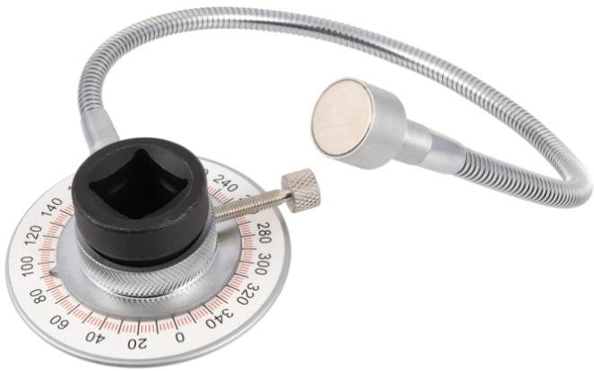 QUATROS Úhloměr pro momentový klíč 3 / 4" s magnetem
