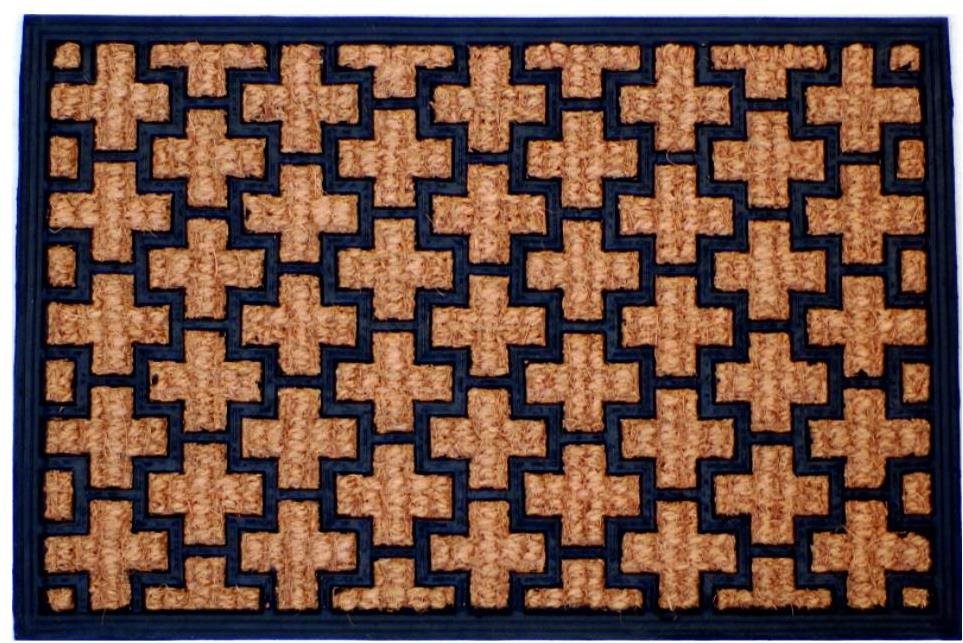 DuraHome Rohož guma & mořská tráva 40 × 60cm, Horn