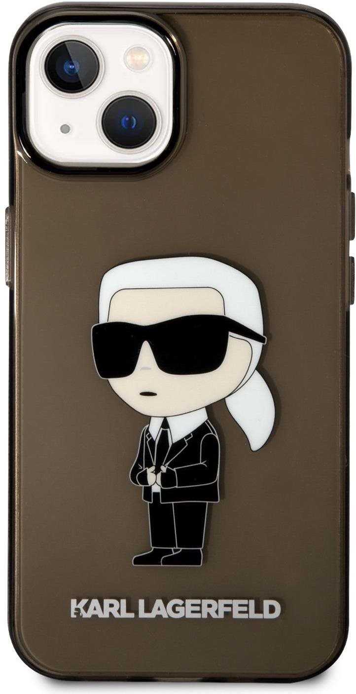 Karl Lagerfeld IML Ikonik NFT Zadní Kryt pro iPhone 14 Plus Black