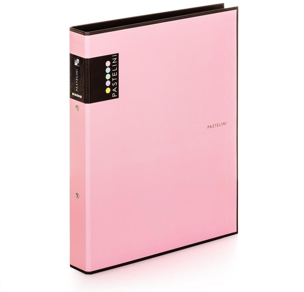 KARTON P+P PASTELINI A4 lamino R25 2kroužek, růžový