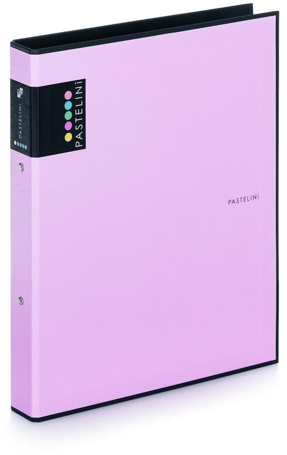 KARTON P+P PASTELINI A4 lamino R25 2kroužek, fialový