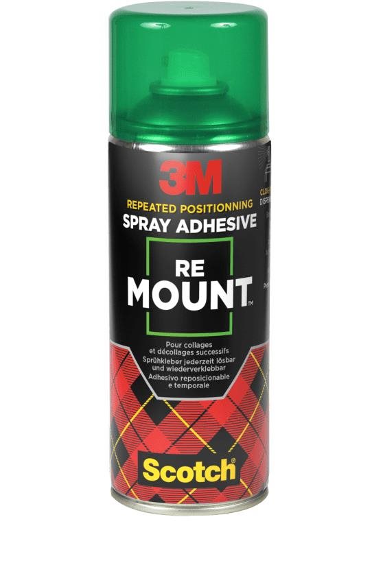 3M RE-MOUNT Lepidlo ve spreji 400 ml, snímatelné
