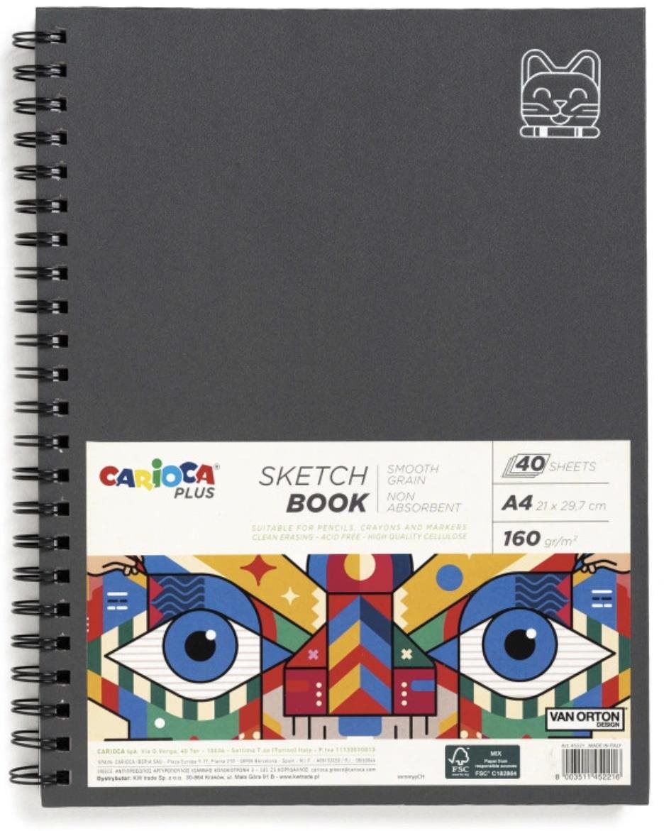 Carioca Plus skicák A4 40 listů 160 g