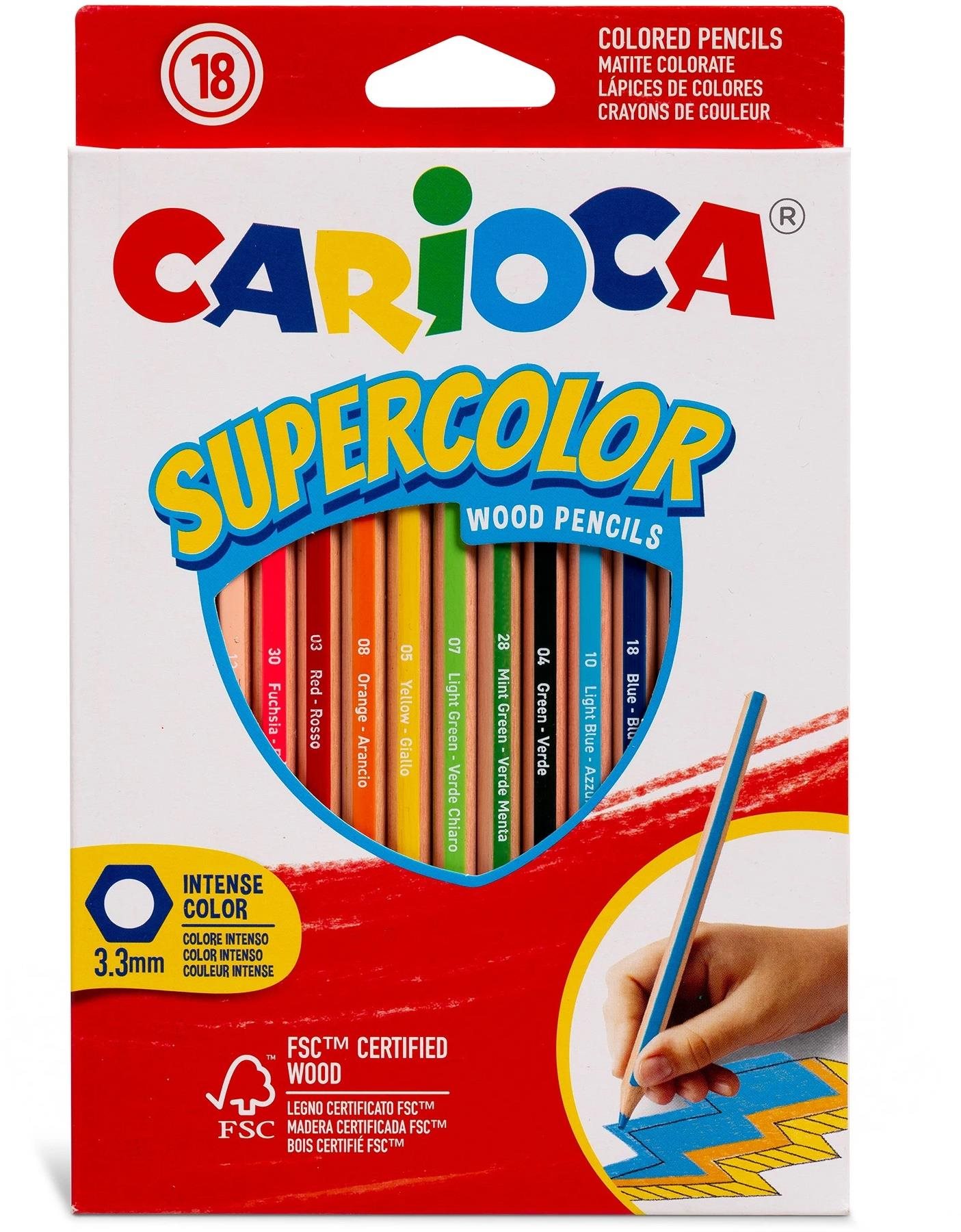 Carioca Supercolor pastelky 18 ks