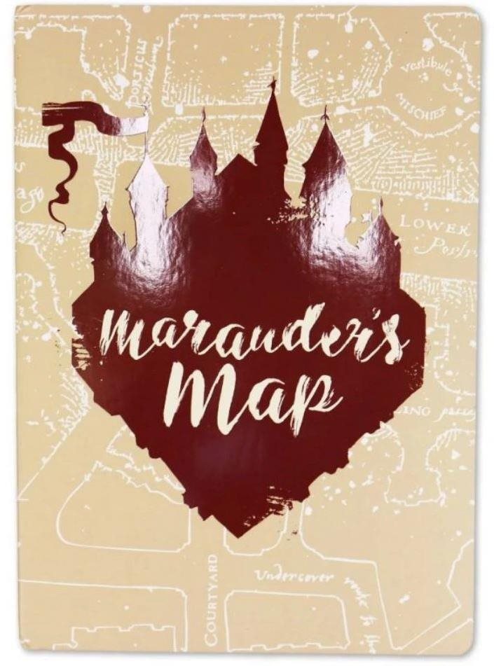 Harry Potter: Marauder's Map - blok A5