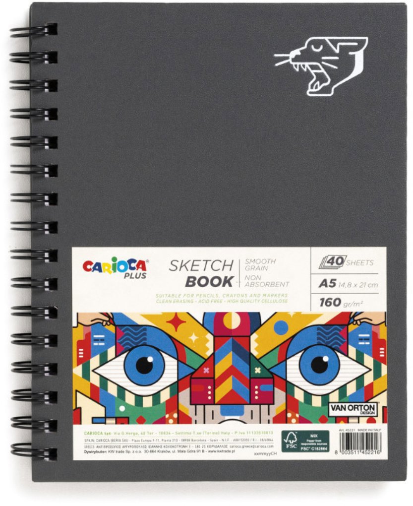 Carioca Plus skicák A5