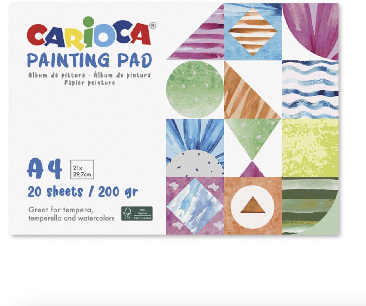 CARIOCA Malířský blok A4