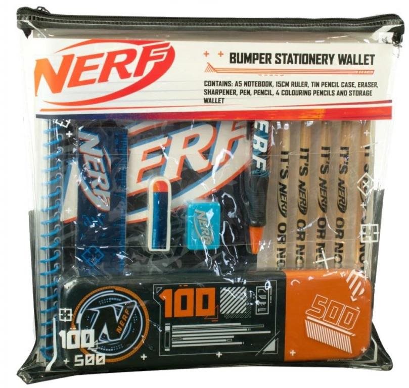 Nerf: 100 Logo, školní pomůcky