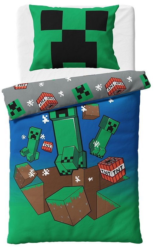 Kaptan Dětské povlečení Minecraft Creeper Explode
