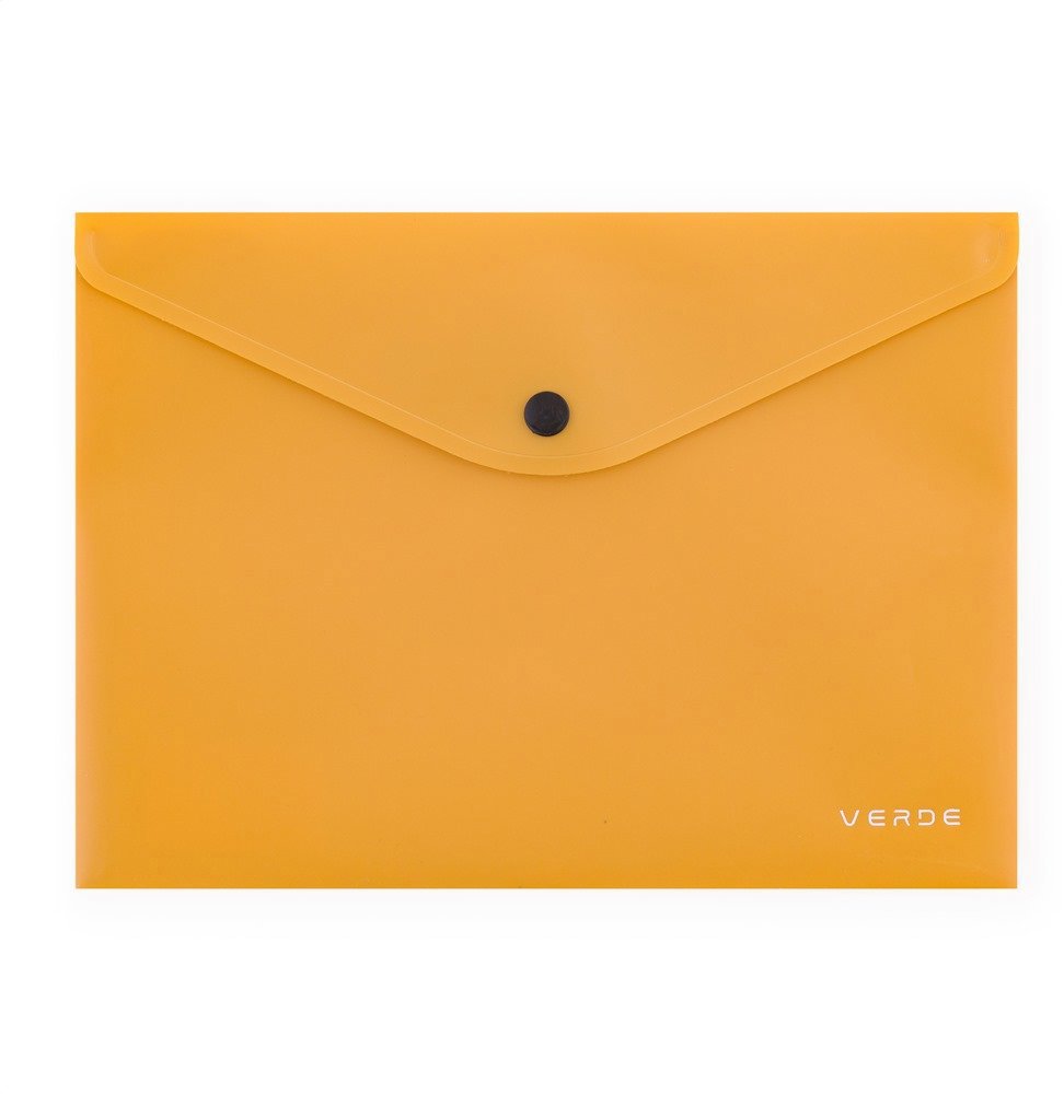 KARTON P+P Verde psaníčko s drukem A5 hořčice