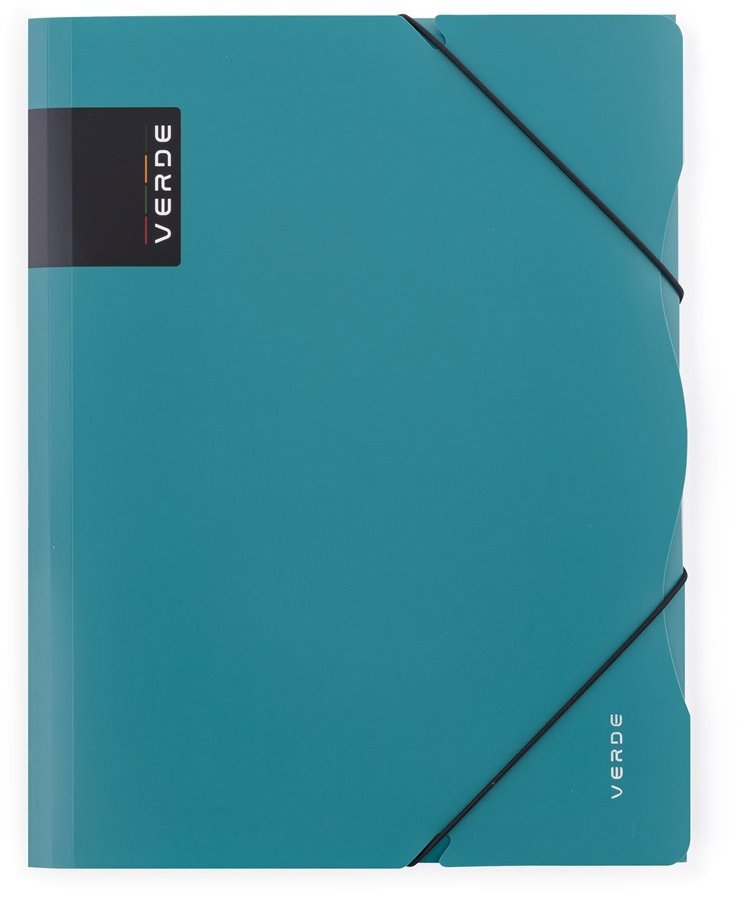 KARTON P+P Verde sloha s gumou A4 PP milano