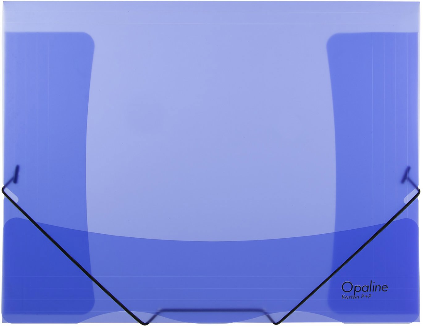KARTON P+P Opaline sloha s gumou A4, modrá