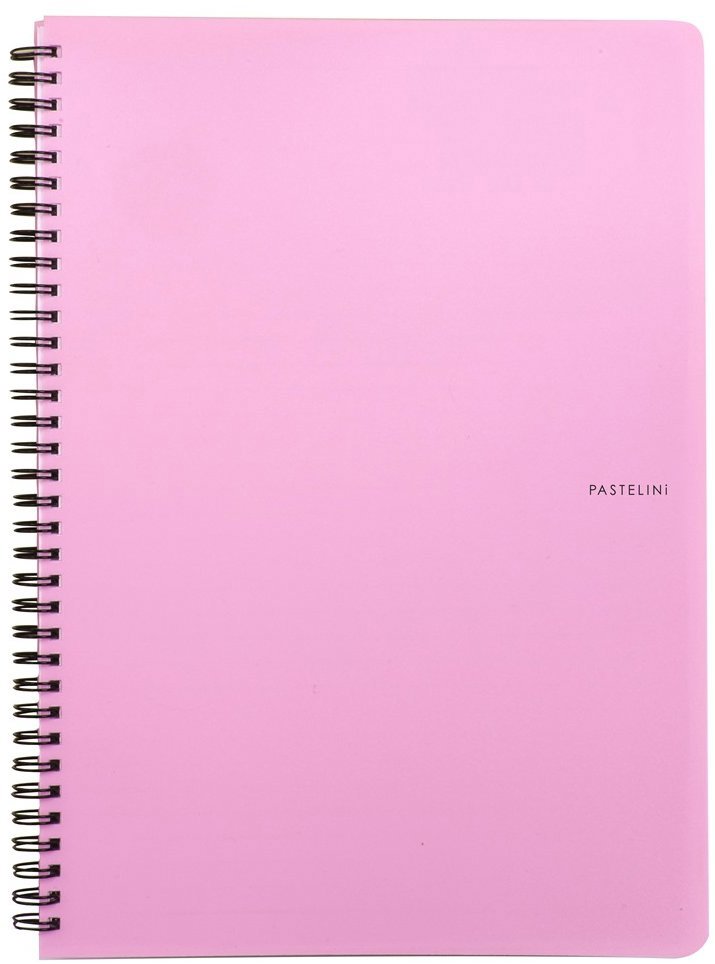 KARTON P+P Pastelini Twin wire A4 PP růžový