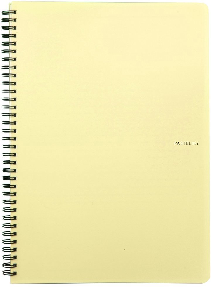 KARTON P+P Pastelini Twin wire A4 PP žlutý