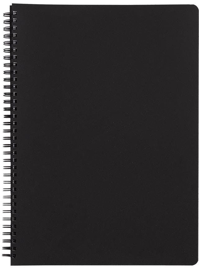 Karton P+P Twin wire blok A4 PP Classic černý