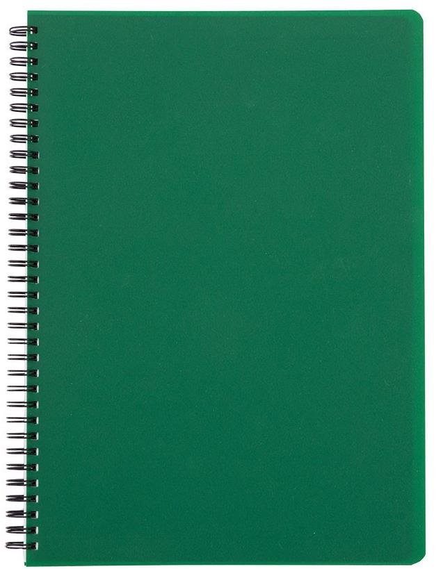 Karton P+P Twin wire blok A5 PP Classic zelený