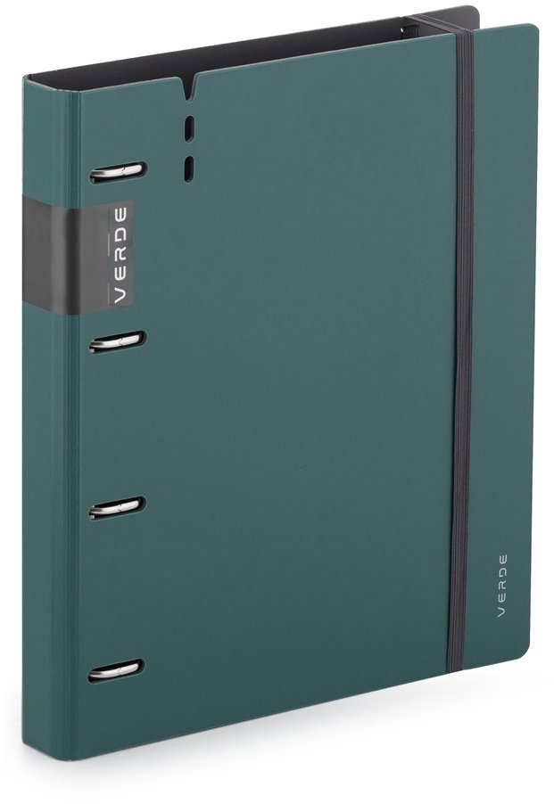 KARTON P+P Verde A4 pěna 4kroužkové D30 zelené