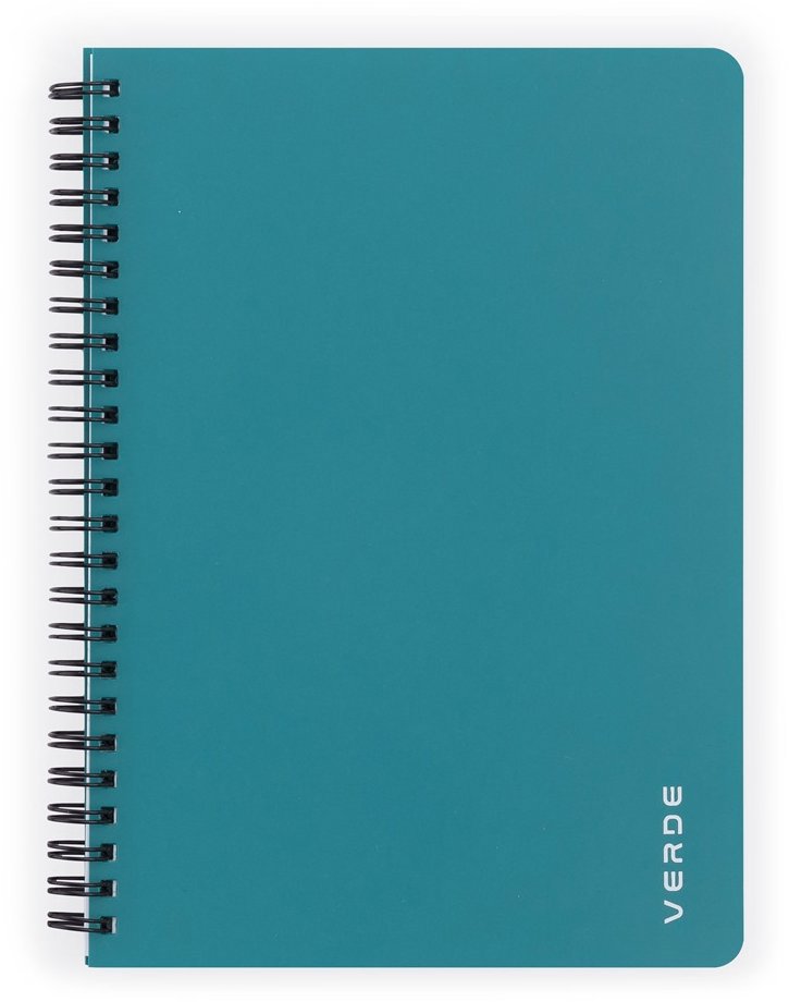 KARTON P+P Verde Twin wire A5 PP milano