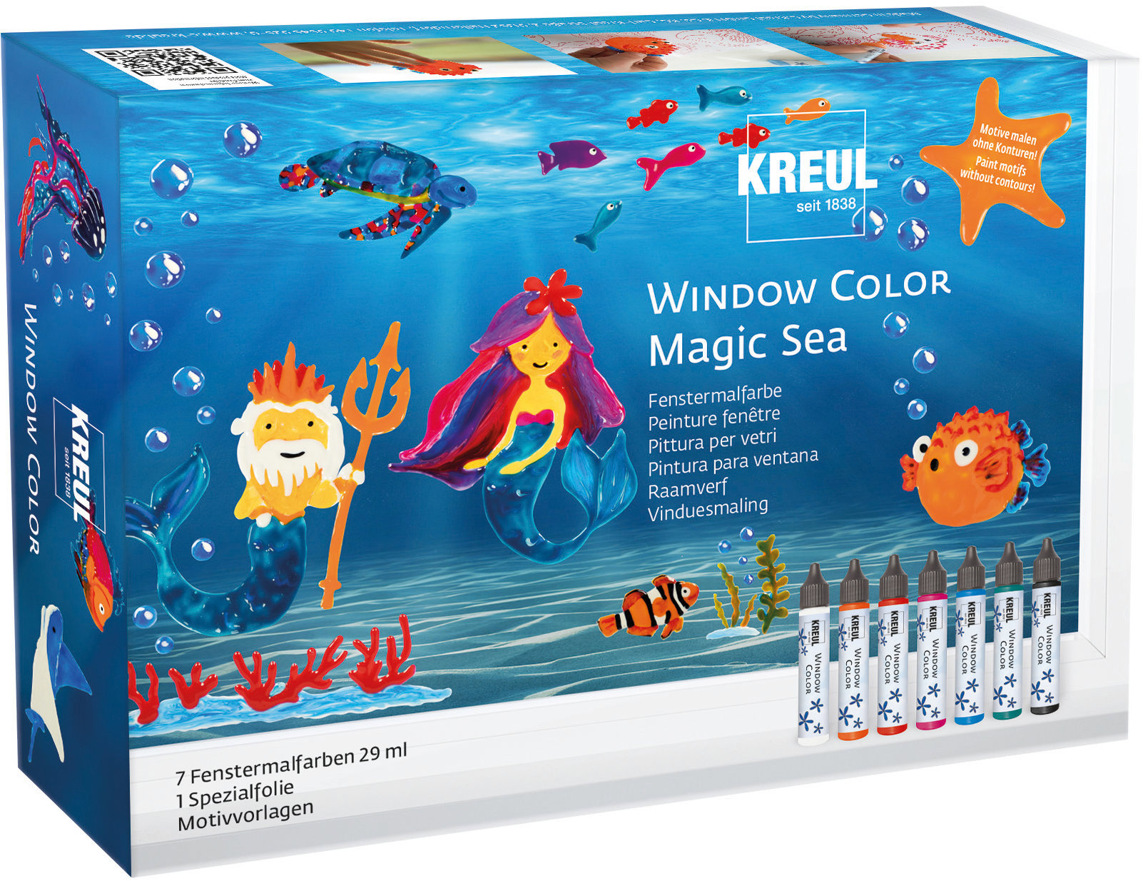 KREUL Sada barev na okna Magic Sea
