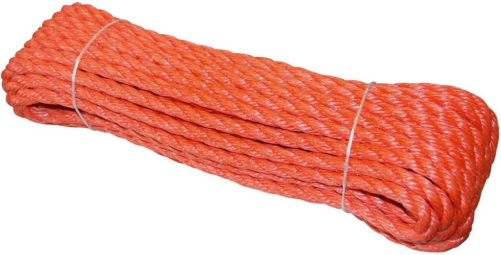 Kerbl Lano 378 POLY 20 m, 12 mm, 250 kg, oranžové
