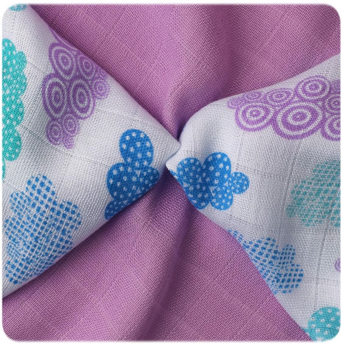 XKKO BMB Bambusové ubrousky 30 × 30 cm, Heaven for Boys mix 9 ks