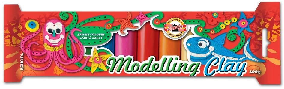 Koh-i-noor 1315/10 - modelovací hmota 10 barev, 200 g