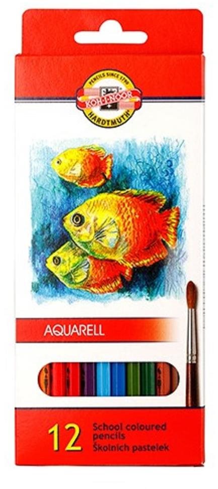Koh-i-noor Pastelky akvarelové 3716, 12 ks