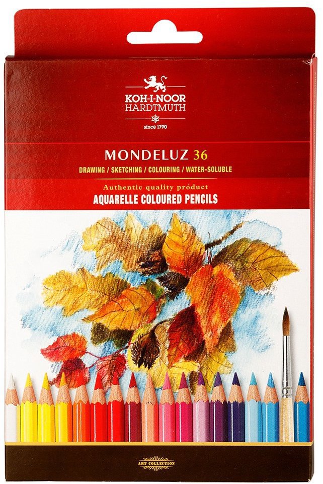 Koh-i-noor 3719/36 Akvarelové pastelky plody 36 ks