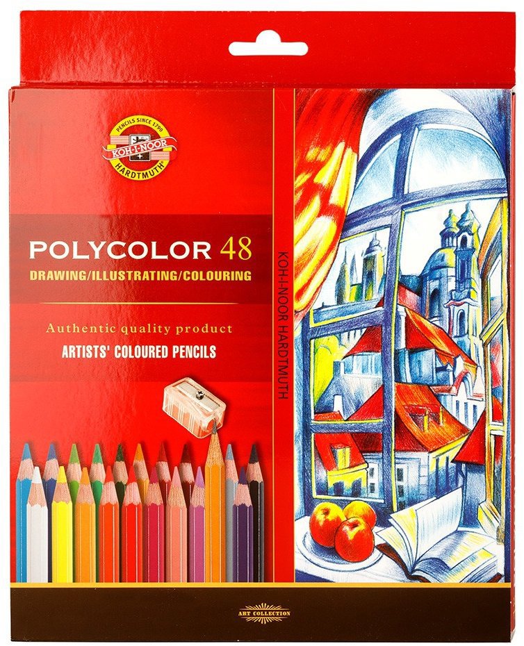 Koh-i-noor Polycolor 3836/48 Umělecké pastelky 48 ks