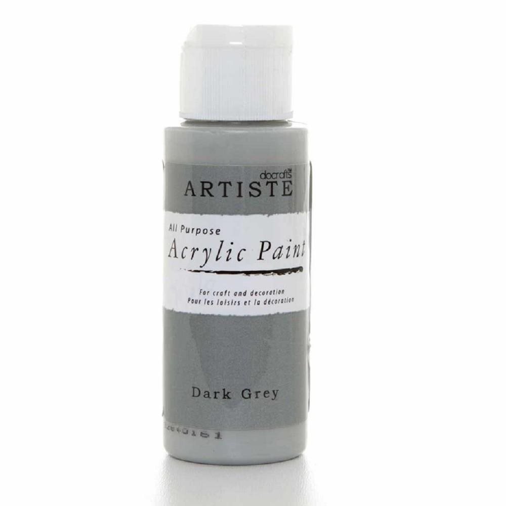 Docrafts Akrylová barva DOA 763258 59 ml - Dark Grey