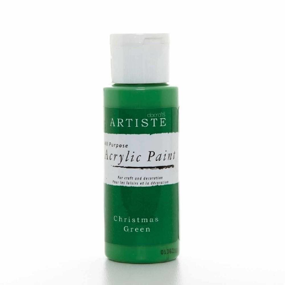Docrafts Akrylová barva DOA 763241 59 ml - Christmas Green