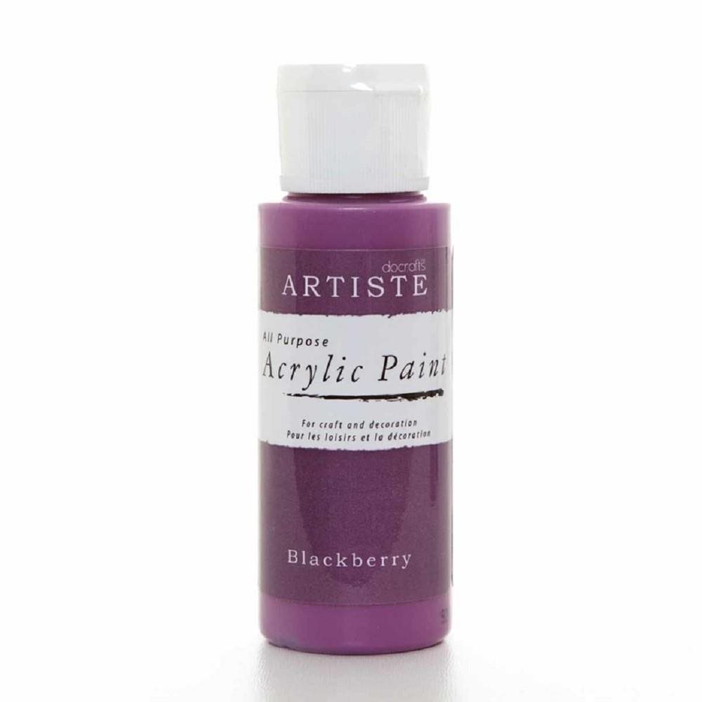 Docrafts Akrylová barva DOA 763222 59 ml - Blackberry