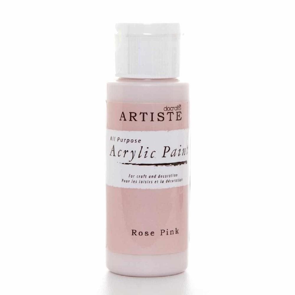 Docrafts Akrylová barva DOA 763221 59 ml - Rose Pink