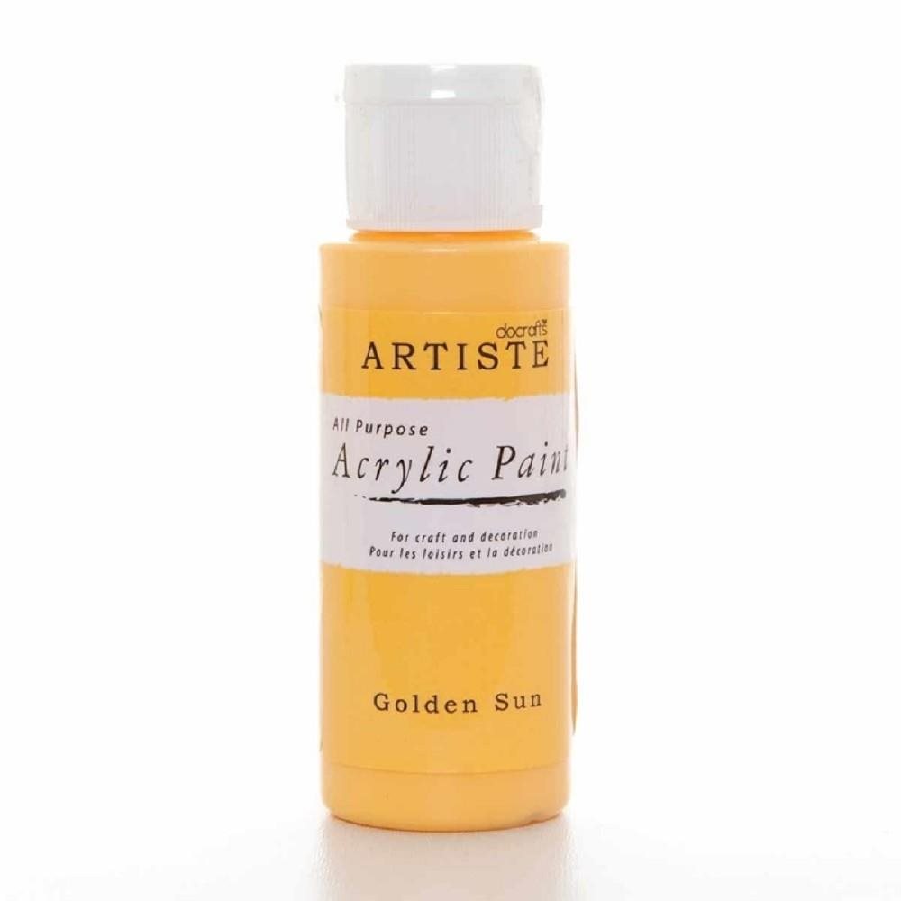 Docrafts Akrylová barva DOA 763206 59 ml - Golden Sun
