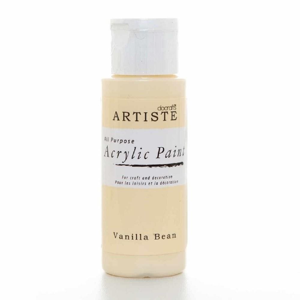 Docrafts Akrylová barva DOA 763201 59 ml - Vanilla Bean