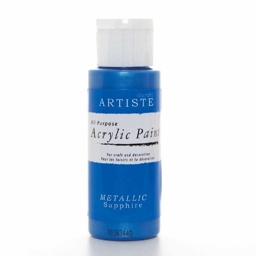 Docrafts Akrylová barva DOA 763110 59 ml - Metallic Sapphire