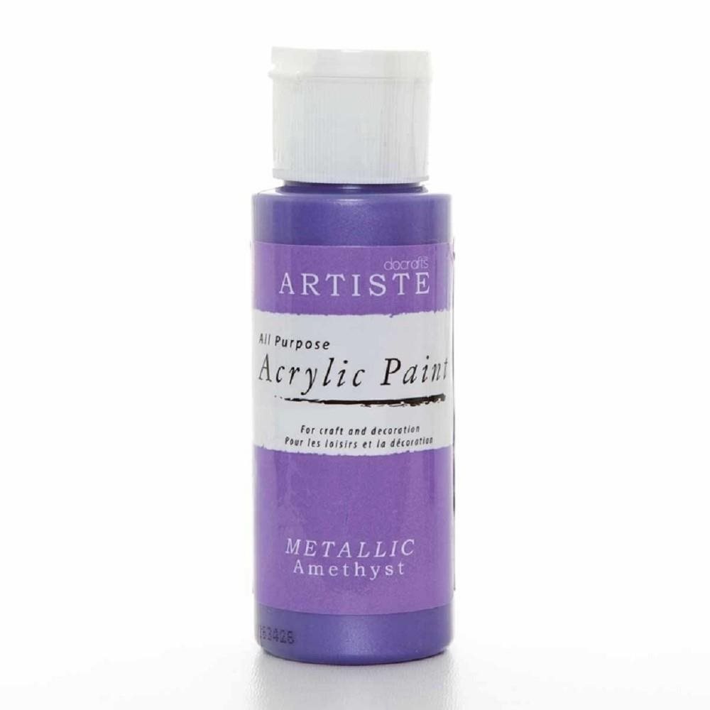 Docrafts Akrylová barva DOA 763108 59 ml - Metallic Amethyst